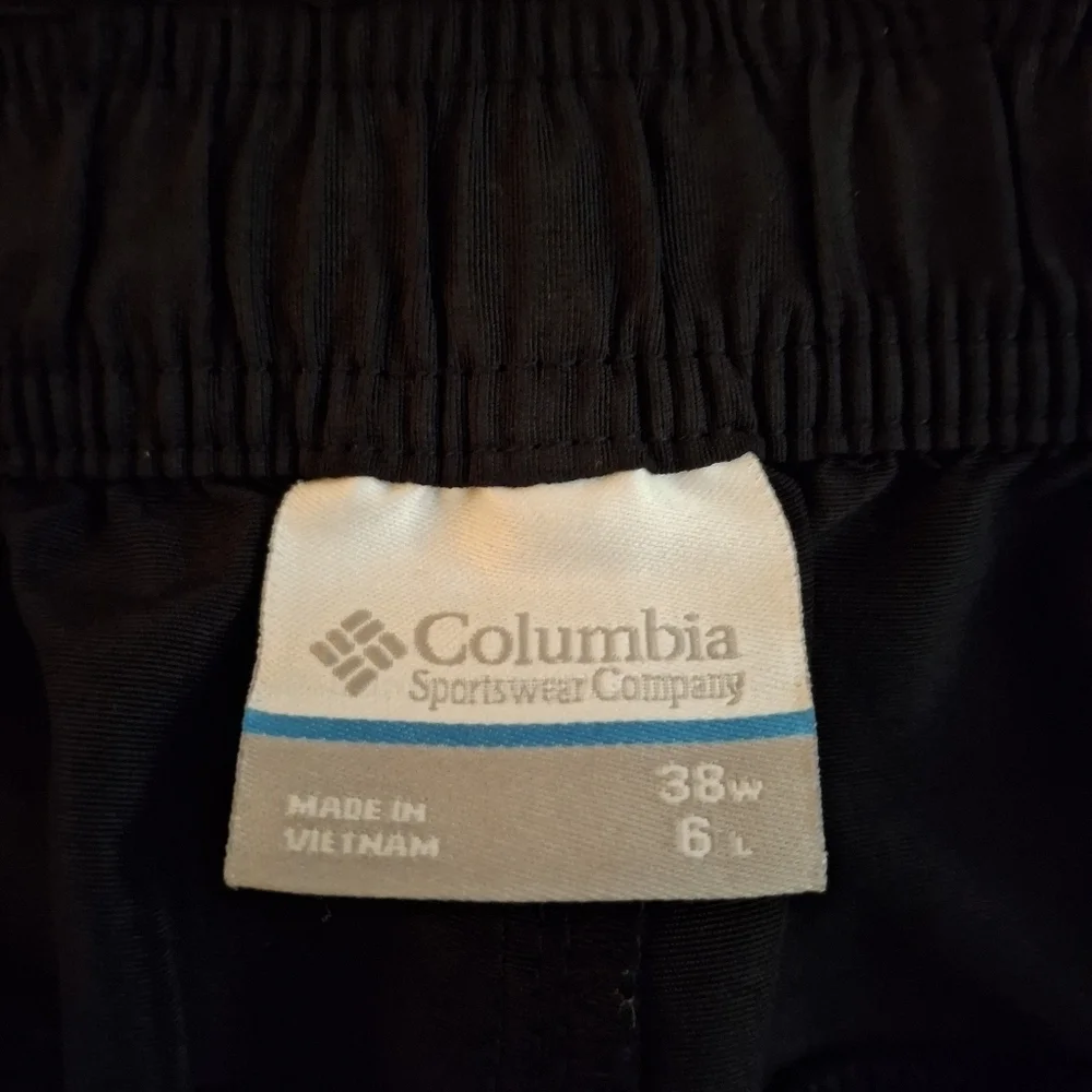 Columbia PFG Omni-Shade Men's Nylon Black Cargo Shorts